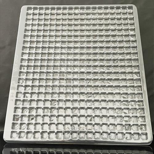 內(nèi)格長13*寬12*高12 電子產(chǎn)品吸塑托盤現(xiàn)貨 pet包裝內(nèi)托工廠供應(yīng)